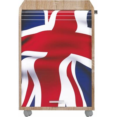 Simmob Caisson de Bureau Chêne Naturel - Drapeau anglais 701 - L 47.2 x l 47 x H 69.2 cm marron - Publicité Simmob Caisson de Bureau Chêne Naturel - Drapeau anglais 701 - L 47.2 x l 47 x H 69.2 cm marron - Publicité