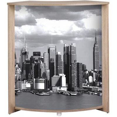 Non communiqué Meuble-Comptoir Bar Chêne 3 Niches 96,7 x 104,8 x 44,9 cm - Manhattan 508 - L 96.7 x l 44.9 x H 104.8 cm marron - Publicité Non communiqué Meuble-Comptoir Bar Chêne 3 Niches 96,7 x 104,8 x 44,9 cm - Manhattan 508 - L 96.7 x l 44.9 x H 104.8 cm marron - Publicité