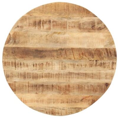 vidaXL Plateau de Table Rond en Mango Massif 80 cm Surface de Remplacement - Publicité vidaXL Plateau de Table Rond en Mango Massif 80 cm Surface de Remplacement - Publicité