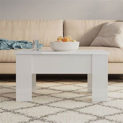 VIDAXL - Nova - Blanc - Table basse - Publicité VIDAXL - Nova - Blanc - Table basse - Publicité