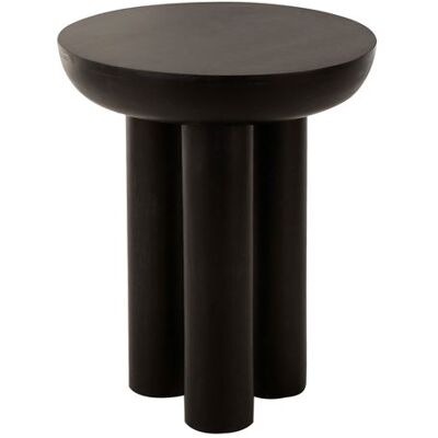 Non communiqué Table d'Appoint Trio en Bois "Cave" 60cm Noir Noir - Publicité Non communiqué Table d'Appoint Trio en Bois "Cave" 60cm Noir Noir - Publicité