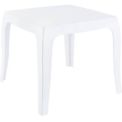 CLP Table d'appoint en plastique pour extérieur - Usage intérieur et extérieur - Publicité CLP Table d'appoint en plastique pour extérieur - Usage intérieur et extérieur - Publicité