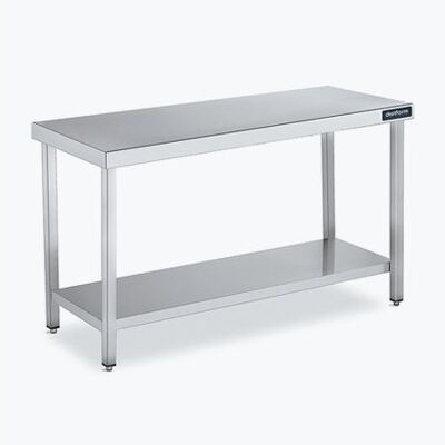 Non communiqué Table Centrale avec Étagère Gamme 600 Distform Blanc - Publicité Non communiqué Table Centrale avec Étagère Gamme 600 Distform Blanc - Publicité
