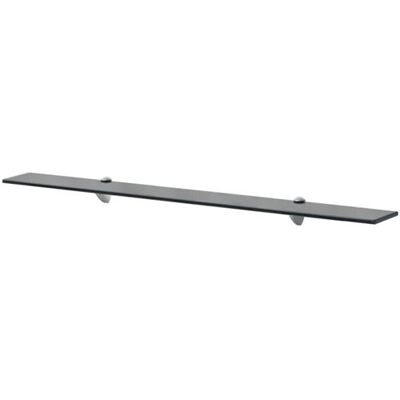VIDAXL Étagère murale en verre 100 x 10 cm 8 mm Noir - Publicité VIDAXL Étagère murale en verre 100 x 10 cm 8 mm Noir - Publicité