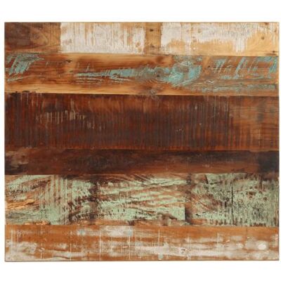 Surface de table rectangulaire en bois recyclé vidaXL 70x80 cm - Charme rustique - Publicité Surface de table rectangulaire en bois recyclé vidaXL 70x80 cm - Charme rustique - Publicité