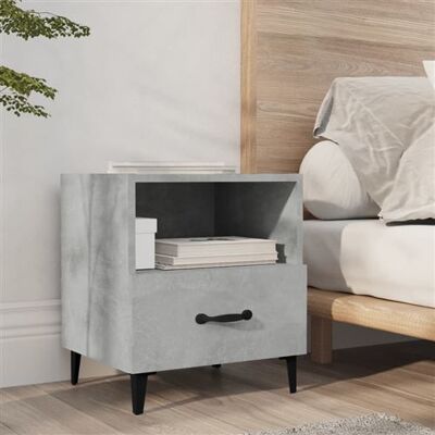 Non communiqué vidaXL Table de chevet Gris béton Bois d'ingénierie812032 Gris - Publicité Non communiqué vidaXL Table de chevet Gris béton Bois d'ingénierie812032 Gris - Publicité