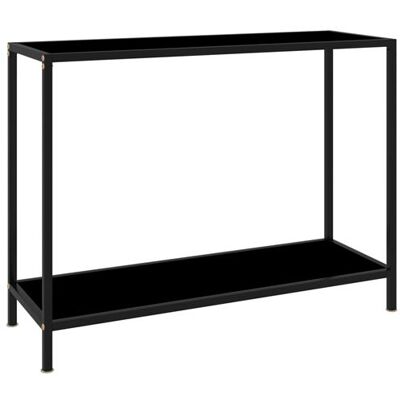 Non communiqué vidaXL Wandtafel 100x35x75 cm gehard glas zwart322836 Noir - Publicité Non communiqué vidaXL Wandtafel 100x35x75 cm gehard glas zwart322836 Noir - Publicité
