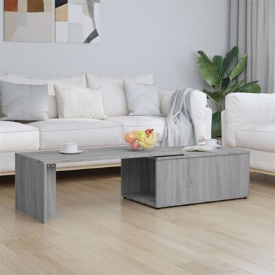 Non communiqué Table basse Sonoma gris 150x50x35 cm Bois d ingénierie sonoma gris - Publicité Non communiqué Table basse Sonoma gris 150x50x35 cm Bois d ingénierie sonoma gris - Publicité