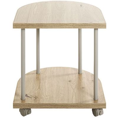 Non communiqué Table de desserte en bois coloris chêne clair et métal coloris gris - longueur 40 x profondeur 40 x hauteur 45 cm - PEGANE - Bois - Publicité Non communiqué Table de desserte en bois coloris chêne clair et métal coloris gris - longueur 40 x profondeur 40 x hauteur 45 cm - PEGANE - Bois - Publicité
