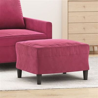 Non communiqué vidaXL Tabouret 60x50x41 cm velours bordeaux349297 Rouge - Publicité Non communiqué vidaXL Tabouret 60x50x41 cm velours bordeaux349297 Rouge - Publicité
