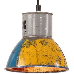 vidaXL Suspension Industriel 25W Multicolore Rond 17cm E27 - Publicité vidaXL Suspension Industriel 25W Multicolore Rond 17cm E27 - Publicité