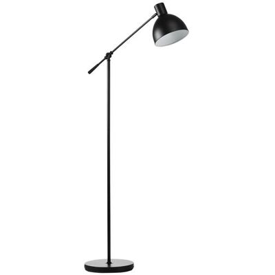 Non communiqué Lampadaire sur pied salon bureau 40W E27 - hauteur réglable, abat-jour et bras orientable - acier noir Noir - Publicité Non communiqué Lampadaire sur pied salon bureau 40W E27 - hauteur réglable, abat-jour et bras orientable - acier noir Noir - Publicité