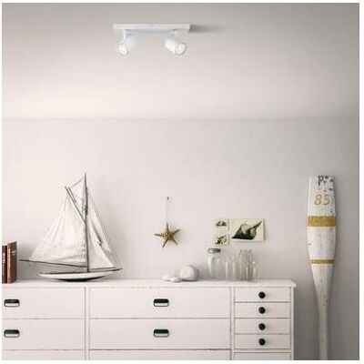 Pas de marque Philips Runner 5309231P0 Spot de plafond LED GU10 7 W blanc Blanc - Publicité Pas de marque Philips Runner 5309231P0 Spot de plafond LED GU10 7 W blanc Blanc - Publicité