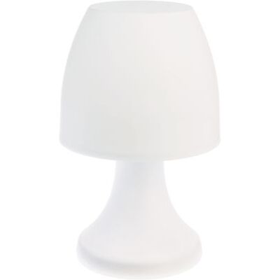 ATMOSPHERA - LED Lamp - White - H19.5 cm Ø10 cm - Lamp - Publicité ATMOSPHERA - LED Lamp - White - H19.5 cm Ø10 cm - Lamp - Publicité