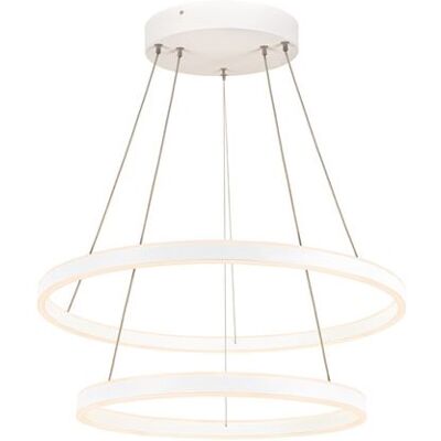 Suspension SLV ONE DOUBLE - Blanc, DALI & CCT switch, 55W - Publicité Suspension SLV ONE DOUBLE - Blanc, DALI & CCT switch, 55W - Publicité