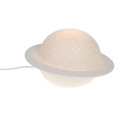 Non communiqué Lampe Saturne - Amadeus - Blanc - Porcelaine Blanc - Publicité Non communiqué Lampe Saturne - Amadeus - Blanc - Porcelaine Blanc - Publicité