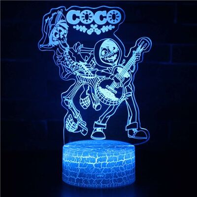 Stack Lampe 3D Tactile Veilleuses Enfant 7 Couleurs avec Telecommande - Halloween #669 - Publicité Stack Lampe 3D Tactile Veilleuses Enfant 7 Couleurs avec Telecommande - Halloween #669 - Publicité