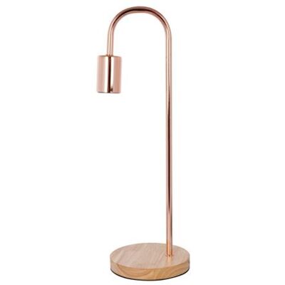 Lampe de Table Vinara 625 - Finition Cuivre, 47cm Hauteur - Publicité Lampe de Table Vinara 625 - Finition Cuivre, 47cm Hauteur - Publicité