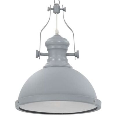 Lampe de Plafond Grise Ronde E27 - Lampe de Plafond - Publicité Lampe de Plafond Grise Ronde E27 - Lampe de Plafond - Publicité