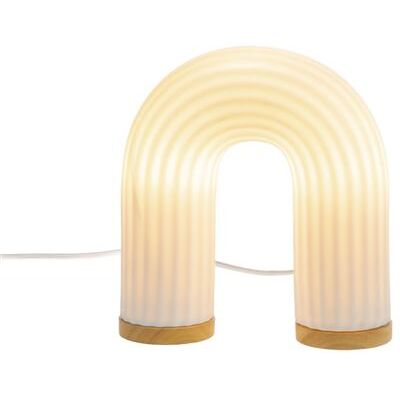 Non communiqué Lampe Achille - Amadeus - Blanc - Porcelaine Blanc - Publicité Non communiqué Lampe Achille - Amadeus - Blanc - Porcelaine Blanc - Publicité