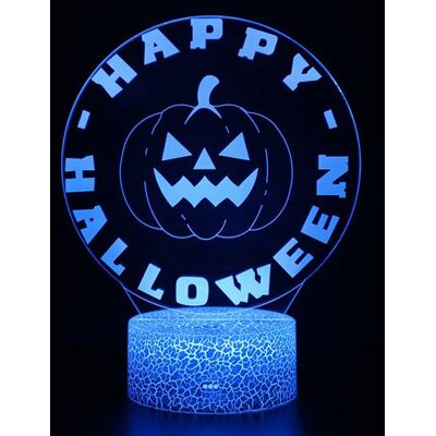 Stack Lampe 3D Tactile Veilleuses Enfant 7 Couleurs avec Telecommande - Halloween #1328 - Publicité Stack Lampe 3D Tactile Veilleuses Enfant 7 Couleurs avec Telecommande - Halloween #1328 - Publicité