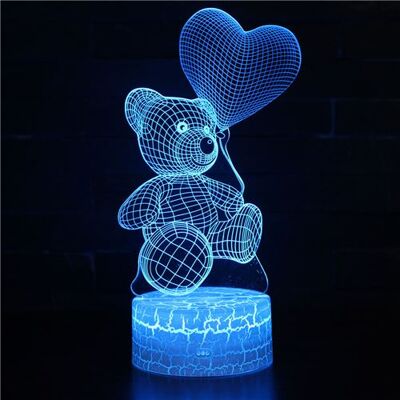 Stack Lampe 3D Tactile Veilleuses Enfant 7 Couleurs avec Telecommande - Care Bears #543 Noir - Publicité Stack Lampe 3D Tactile Veilleuses Enfant 7 Couleurs avec Telecommande - Care Bears #543 Noir - Publicité