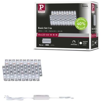 Paulmann MaxLED 500 Bandeau LED Blanc Neutre - Bande LED - Publicité Paulmann MaxLED 500 Bandeau LED Blanc Neutre - Bande LED - Publicité
