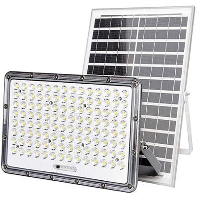 Non communiqué Projecteur Solaire LED 17 W avec Panneau Solaire 20 W et Détection Automatique Avizar Gris - Publicité Non communiqué Projecteur Solaire LED 17 W avec Panneau Solaire 20 W et Détection Automatique Avizar Gris - Publicité