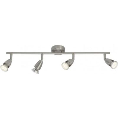 Brilliant Tube LED Amalfi 4-flammes en fer - Ampoules LED incluses - Publicité Brilliant Tube LED Amalfi 4-flammes en fer - Ampoules LED incluses - Publicité