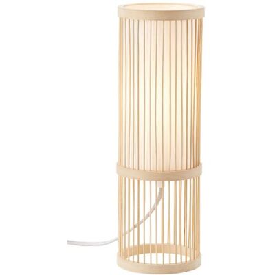 Lampe de table Nori en bambou Brilliant - E27 40W - Publicité Lampe de table Nori en bambou Brilliant - E27 40W - Publicité
