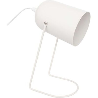 Non communiqué Atmosphera - Lampe à poser en métal - H. 30 cm - Blanc Blanc - Publicité Non communiqué Atmosphera - Lampe à poser en métal - H. 30 cm - Blanc Blanc - Publicité