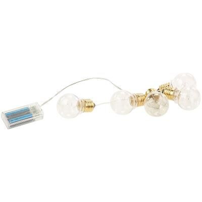 Lunartec Guirlande lumineuse à LED design ampoule classique Non Applicable - Publicité Lunartec Guirlande lumineuse à LED design ampoule classique Non Applicable - Publicité