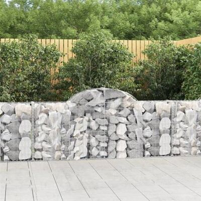 Non communiqué vidaXL Paniers à gabions arqués 3 pcs 200x30x80/100 cm Fer galvanisé, gabion, cage de gabion, panier de mur de gabion, mur 3146090 Gris - Publicité Non communiqué vidaXL Paniers à gabions arqués 3 pcs 200x30x80/100 cm Fer galvanisé, gabion, cage de gabion, panier de mur de gabion, mur 3146090 Gris - Publicité