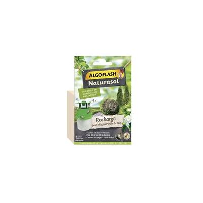 ALGOFLASH NATURASOL Recharge piege pyrale du buis - Publicité ALGOFLASH NATURASOL Recharge piege pyrale du buis - Publicité