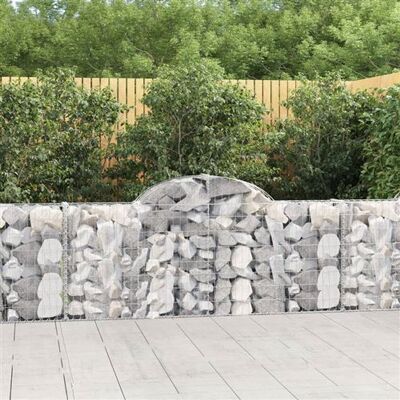 vidaXL Panier à gabions arqué 15 pcs - Décoration jardin - Publicité vidaXL Panier à gabions arqué 15 pcs - Décoration jardin - Publicité