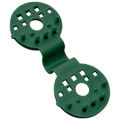Non communiqué Lot de 100 clips de fixation pour brise vue, bâche ou toile d'ombrage - Vert - Linxor Vert - Publicité Non communiqué Lot de 100 clips de fixation pour brise vue, bâche ou toile d'ombrage - Vert - Linxor Vert - Publicité