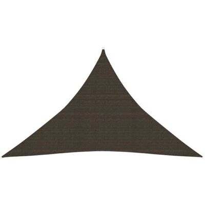 Non communiqué vidaXL Voile d'ombrage 160 g-m² Marron 3,5x3,5x4,9 m PEHD Marron - Publicité Non communiqué vidaXL Voile d'ombrage 160 g-m² Marron 3,5x3,5x4,9 m PEHD Marron - Publicité