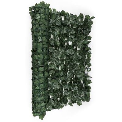 Clôture de jardin - blumfeldt Fency Dark Ivy - Clôture pare-vue - 300x100 cm - Paravent - Résistant aux intempéries - Effet lierre - Vert foncé Vert - Publicité Clôture de jardin - blumfeldt Fency Dark Ivy - Clôture pare-vue - 300x100 cm - Paravent - Résistant aux intempéries - Effet lierre - Vert foncé Vert - Publicité