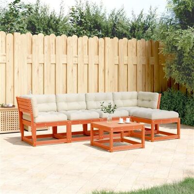 Ensemble de Canapés de Jardin 5 Pièces avec Coussins - Mobilier d'Extérieur - Publicité Ensemble de Canapés de Jardin 5 Pièces avec Coussins - Mobilier d'Extérieur - Publicité