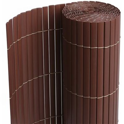 Non communiqué Canisse Brise vue en PVC tube Plat,Clôture protection pour jardin terasse balcon coloris marron foncée - Hauteur 100 x Longueur 500 cm 1700g/m2 Marron - Publicité Non communiqué Canisse Brise vue en PVC tube Plat,Clôture protection pour jardin terasse balcon coloris marron foncée - Hauteur 100 x Longueur 500 cm 1700g/m2 Marron - Publicité