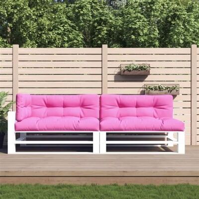 Maisonchic Ensemble de 5 coussins roses - Intérieur/Extérieur - Publicité Maisonchic Ensemble de 5 coussins roses - Intérieur/Extérieur - Publicité