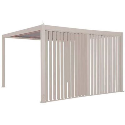 Non communiqué Persienne verticale pour pergola Evora côté 4 m Argile - Hespéride - Publicité Non communiqué Persienne verticale pour pergola Evora côté 4 m Argile - Hespéride - Publicité