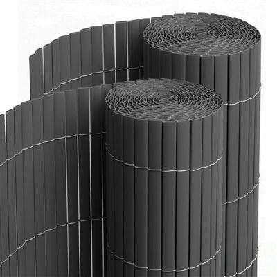 Non communiqué Lot de 2 Canisses Brise vue en PVC tube Plat,Clôture protection pour jardin terasse balcon coloris Gris - Hauteur 100 x Longueur 300 cm 1700g/m2 Gris - Publicité Non communiqué Lot de 2 Canisses Brise vue en PVC tube Plat,Clôture protection pour jardin terasse balcon coloris Gris - Hauteur 100 x Longueur 300 cm 1700g/m2 Gris - Publicité