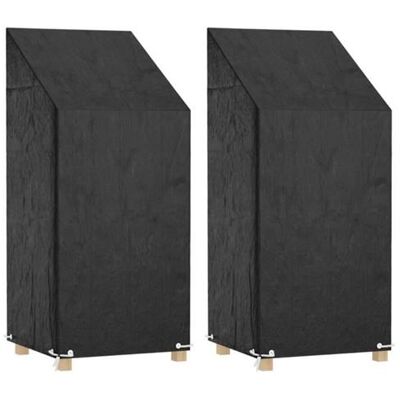 Housse de Chaise de Jardin vidaXL 65x65x110/150cm Noire Résistante UV - Publicité Housse de Chaise de Jardin vidaXL 65x65x110/150cm Noire Résistante UV - Publicité