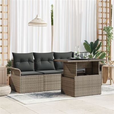 Ensemble de Canapés Modulaire d'Extérieur - Mobilier de Jardin - Publicité Ensemble de Canapés Modulaire d'Extérieur - Mobilier de Jardin - Publicité