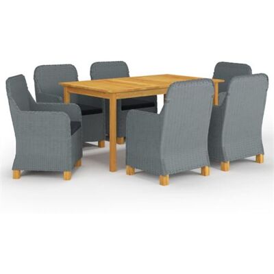 vidaXL Ensemble de jardin 7 pièces - Mobilier d'extérieur - Publicité vidaXL Ensemble de jardin 7 pièces - Mobilier d'extérieur - Publicité