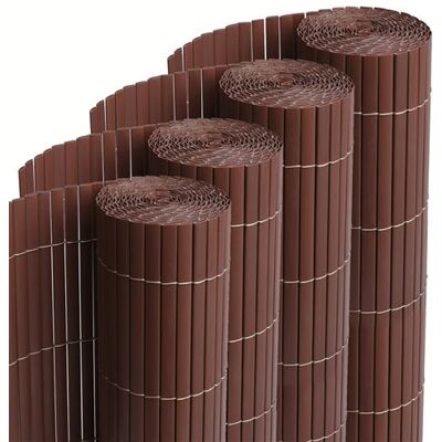 Non communiqué Lot de 4 canisses Brise vue en PVC tube Plat,Clôture protection pour jardin terasse balcon coloris marron foncée - Hauteur 80 x Longueur 300 cm 1700g/m2 Marron - Publicité Non communiqué Lot de 4 canisses Brise vue en PVC tube Plat,Clôture protection pour jardin terasse balcon coloris marron foncée - Hauteur 80 x Longueur 300 cm 1700g/m2 Marron - Publicité