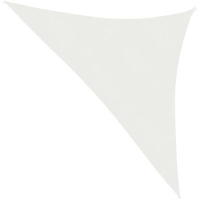 Voile d'ombrage blanche 3x3x4.2 m vidaXL - Protection UV - Publicité Voile d'ombrage blanche 3x3x4.2 m vidaXL - Protection UV - Publicité