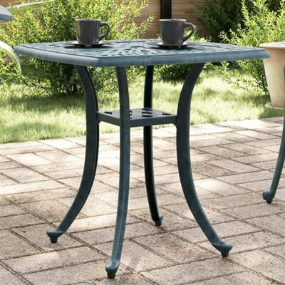 vidaXL Table de Jardin Verte 53x53x53 cm - Table de Jardin - Publicité vidaXL Table de Jardin Verte 53x53x53 cm - Table de Jardin - Publicité