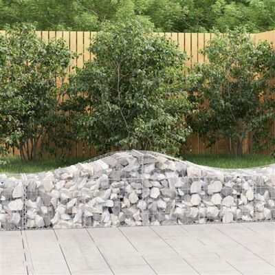 Vidaxl Gabions en Fer Galvanisé - 30 pcs 200x50x40/60 cm - Publicité Vidaxl Gabions en Fer Galvanisé - 30 pcs 200x50x40/60 cm - Publicité